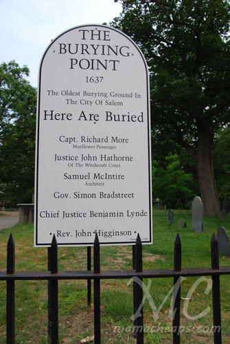Salem Massachusetts Cemetery