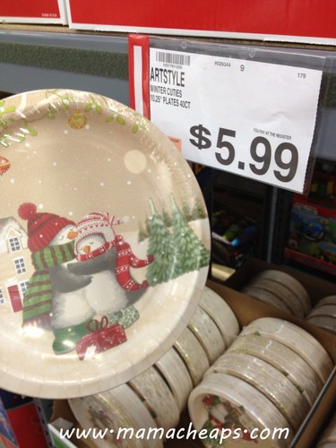 bj's wholesale club holiday plates