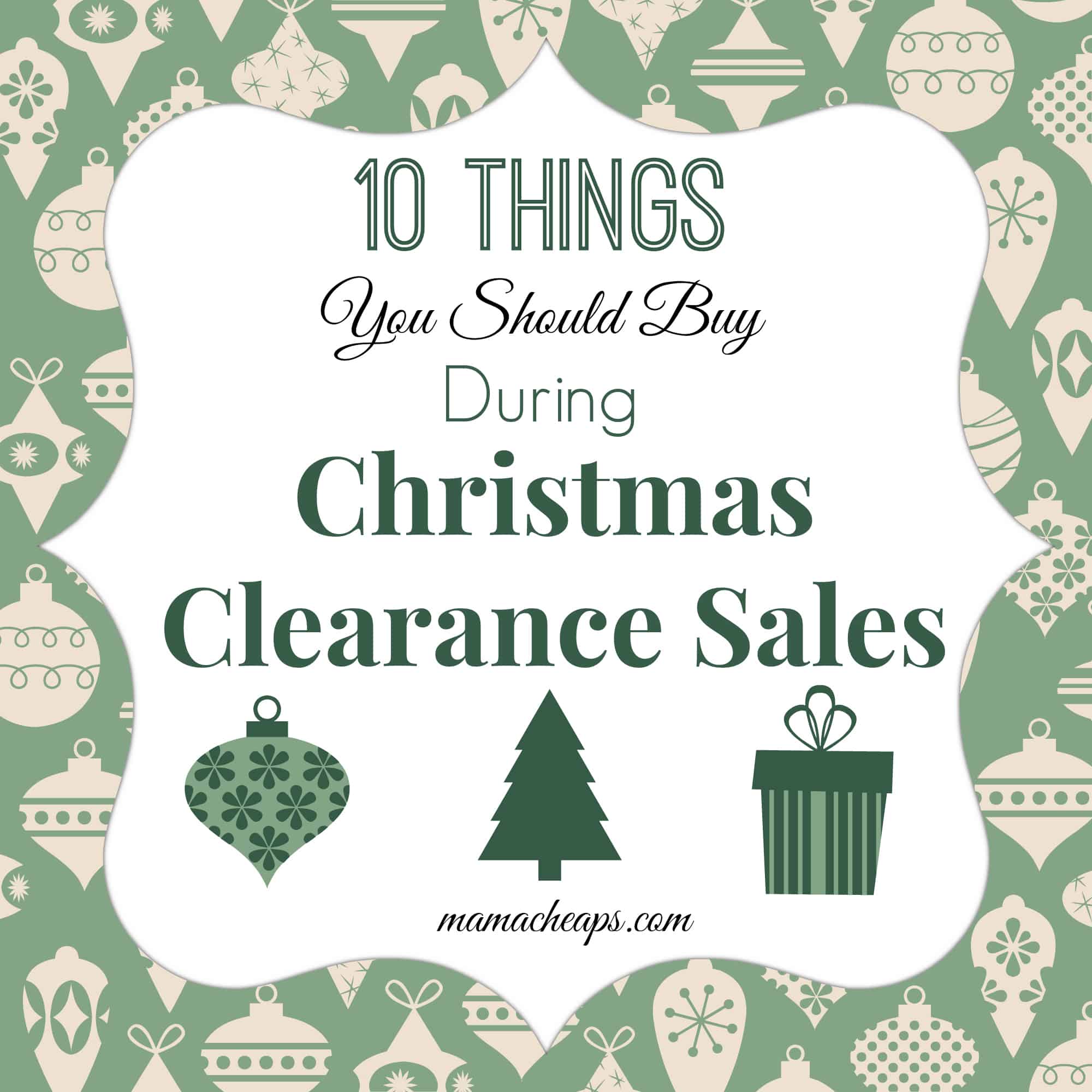 10 Things You Should Buy During Christmas Clearance Sales