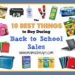 best things to buy during back to school sales