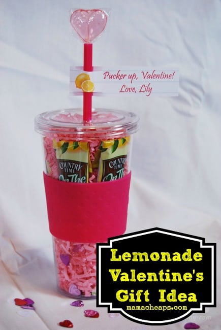 lemonade valentine drink teacher gift