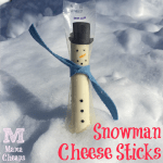 Snowman String Cheese