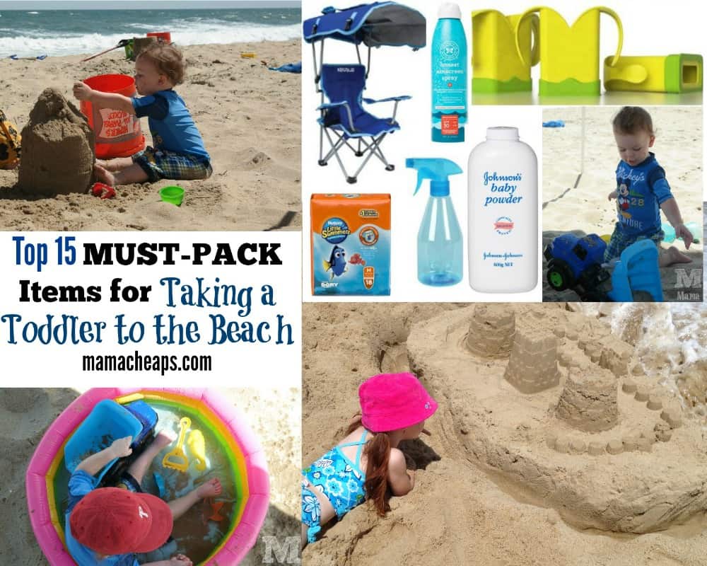 Toddler Beach Packing List