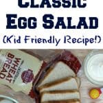 Egg Salad Recipe for Kids