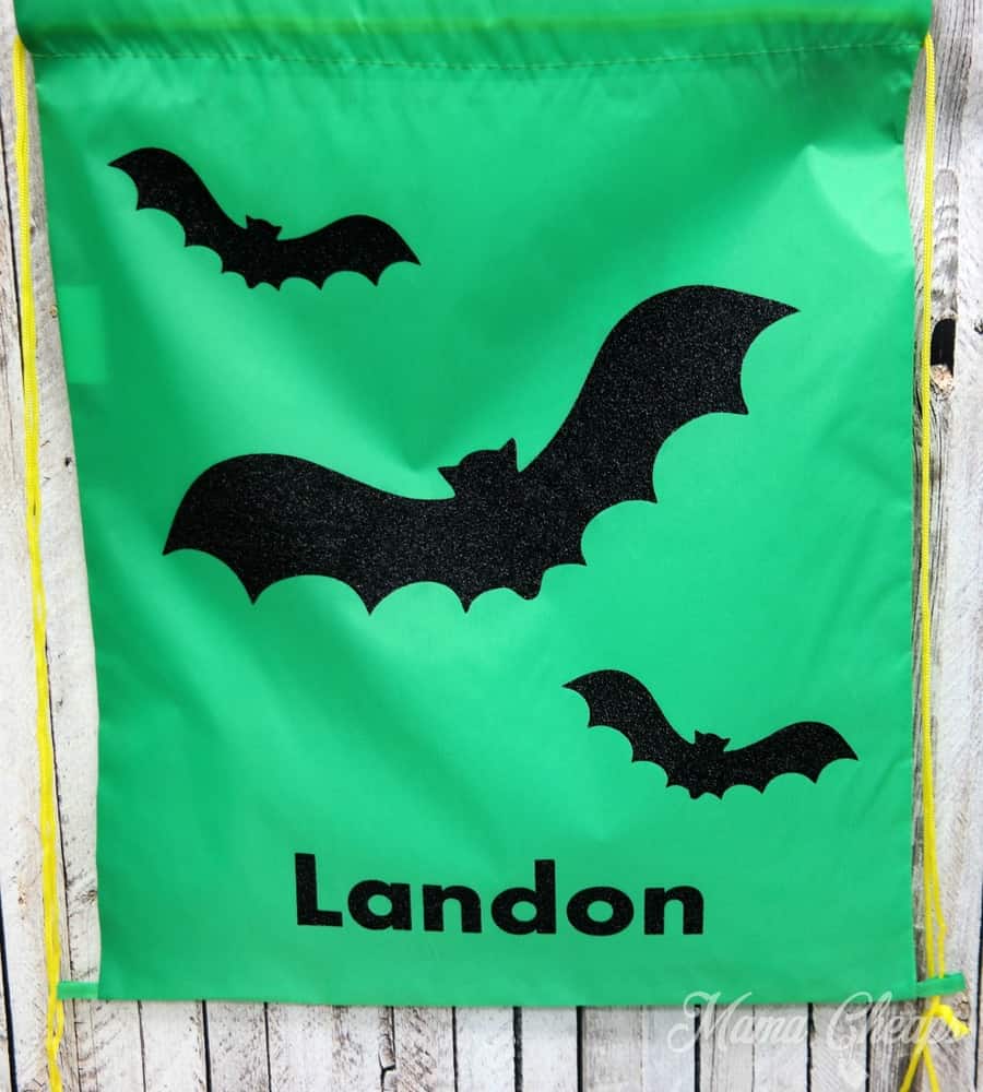 Bat Treat Bag Halloween DIY