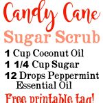 DIY Candy Cane Sugar Scrub