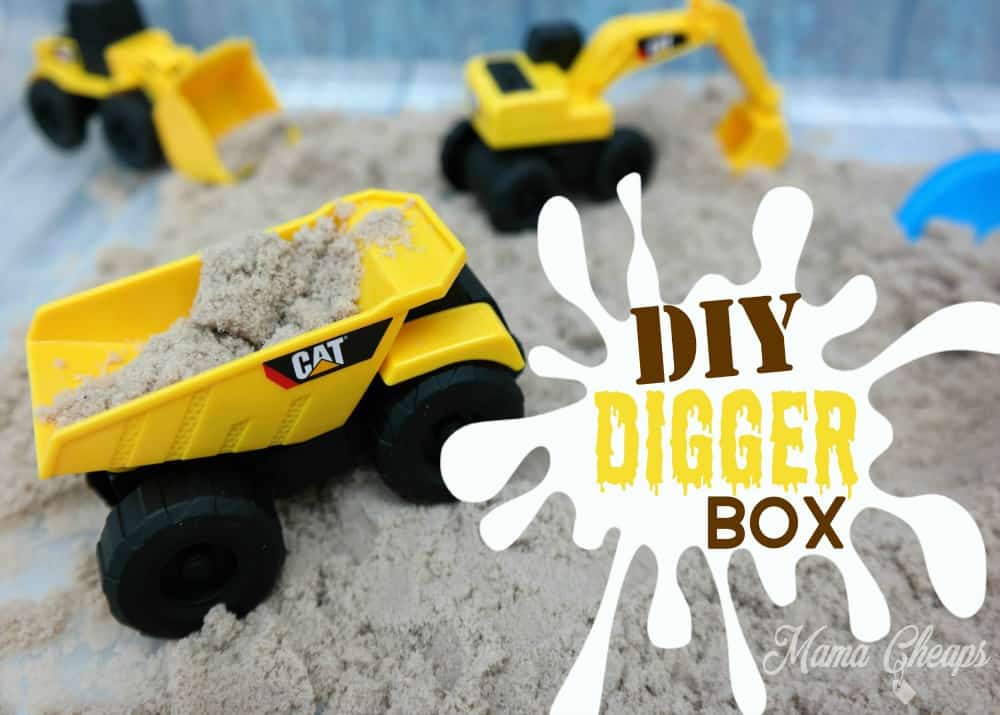 DIY Digger Sand Toys