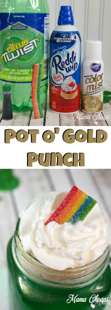 Pot O Gold Punch DIY Drink