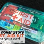 DIY Dollar Store First Aid Kit