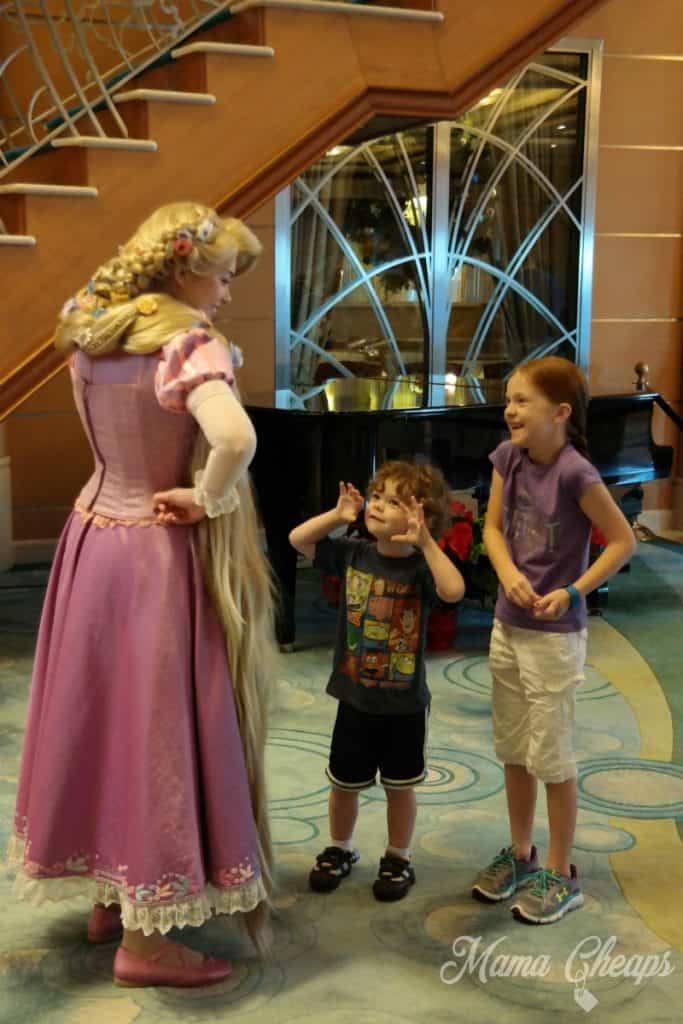 Kids and Rapunzel