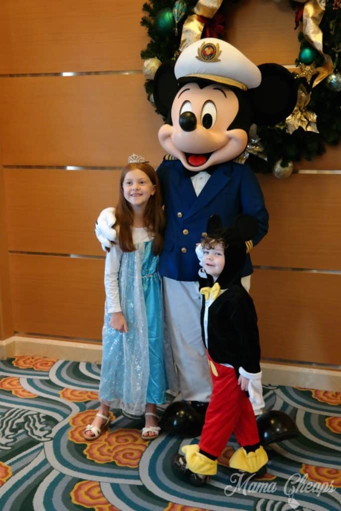 Kids with Captain Mickey