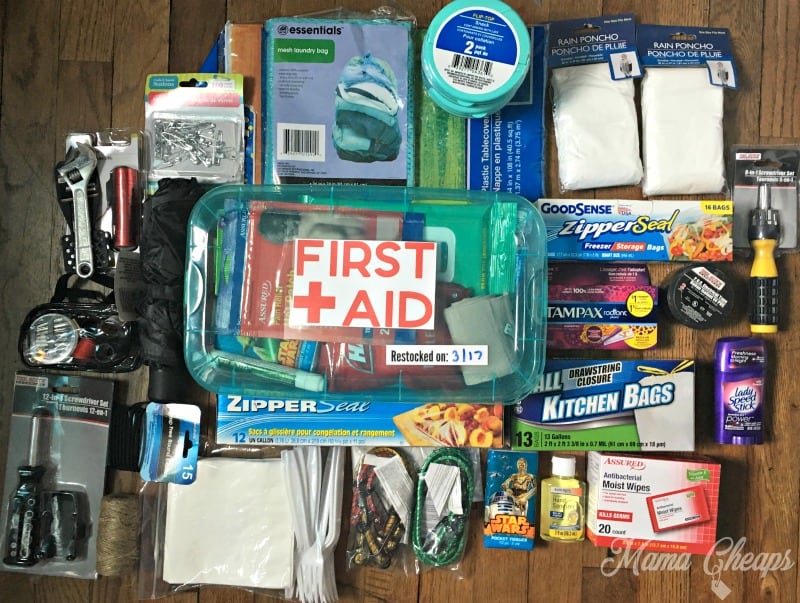 Ultimate Car Supply Kit (with Dollar Store Supplies)