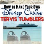 How to Make Disney Cruise Tervis Tumblers
