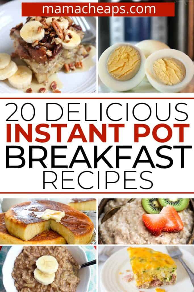 Instant Pot Breakfast Recipes PIN