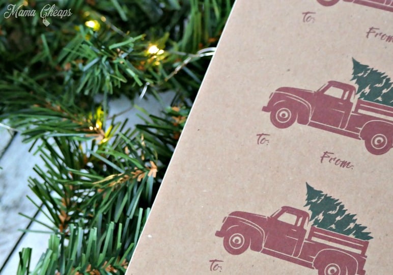 Free Printable Red Truck Christmas Gift Tags - Mama Cheaps®