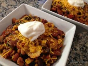 Bean Chili Slow Cooker Recipe