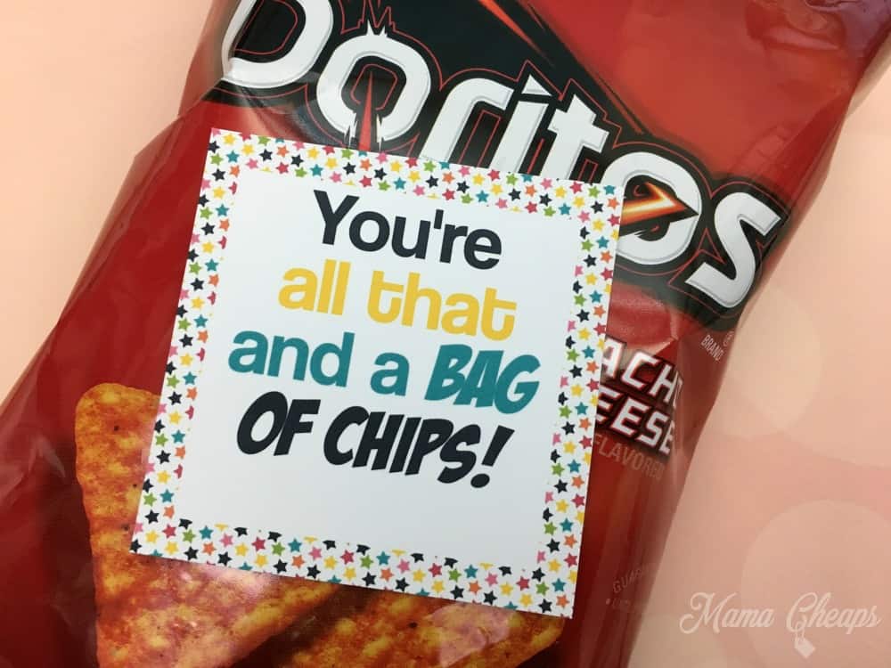 Chips Valentine Idea
