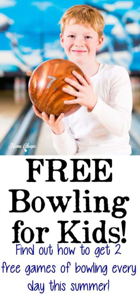 free bowling for kids