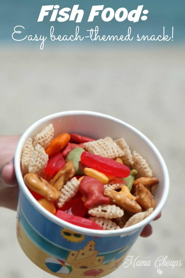 Easy beach-themed snack