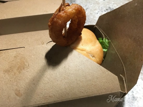 Burger from Disney Chuck Wagon