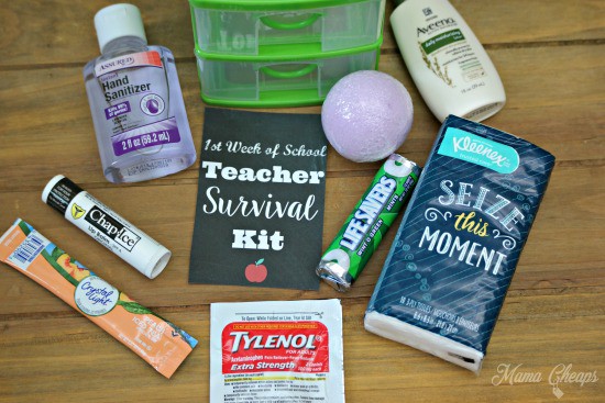 Teacher Survival Kit Supplies