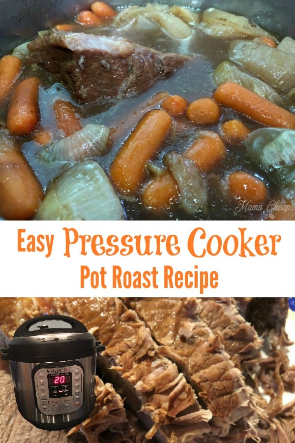 Easy Pressure Cooker Pot Roast Recipe