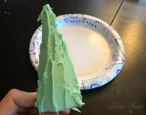 Frosted Christmas Tree Cone