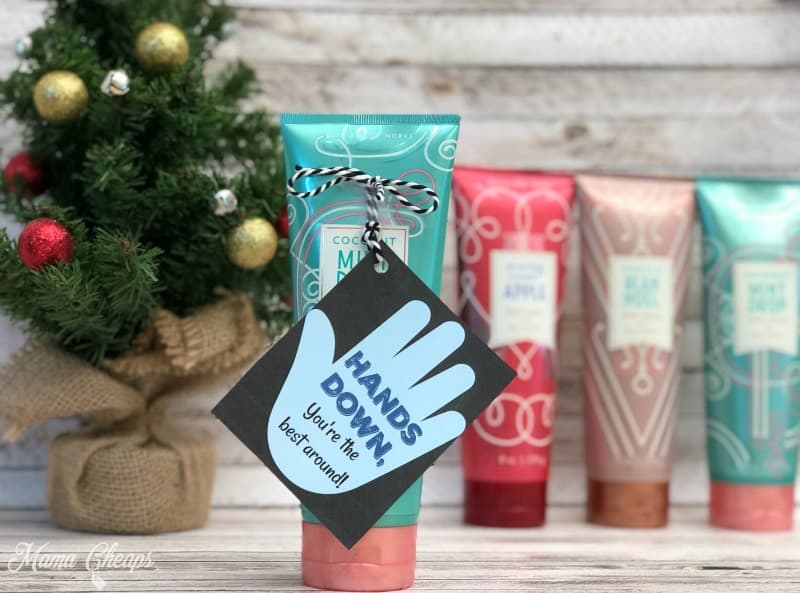 Lotion Gift Tag