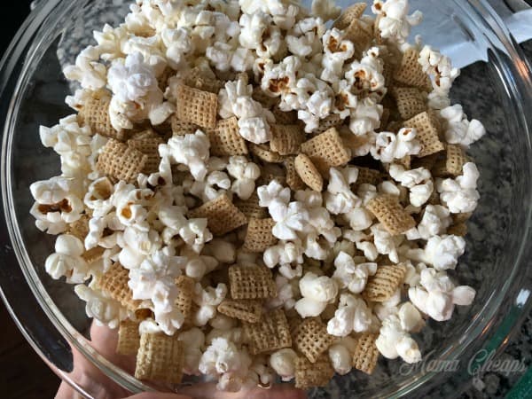Popcorn and Chex