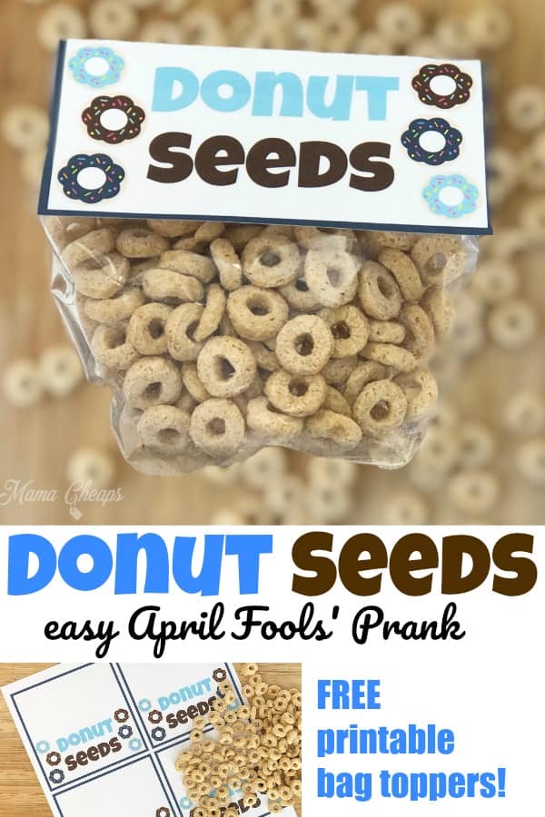 donut seeds easy April Fools' Prank