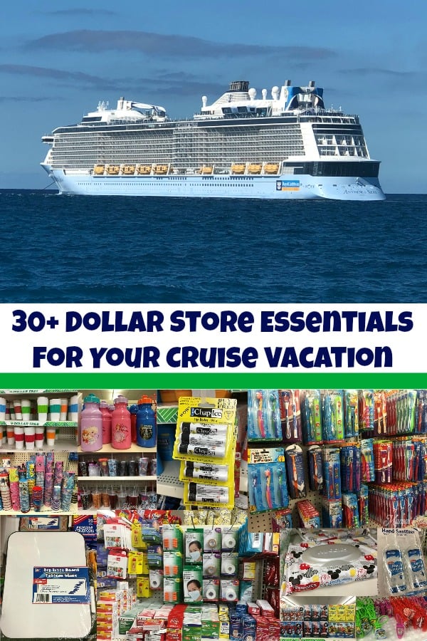 30+ Dollar Store Essentials for Your Cruise Vacation