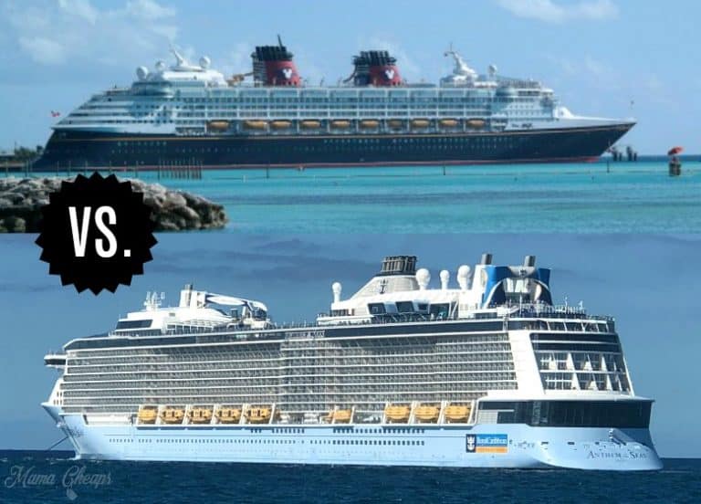 royal caribbean cruise vs disney cruise