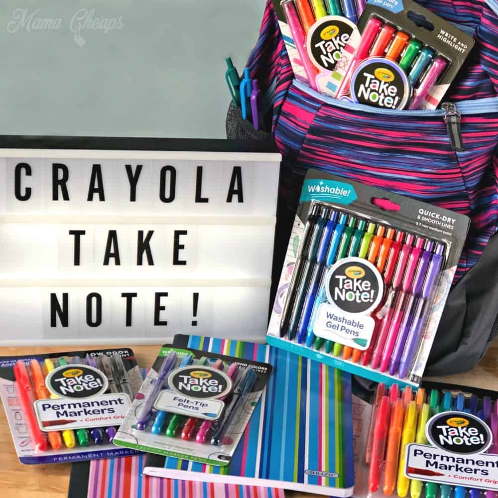 Crayola Take Note Backpack