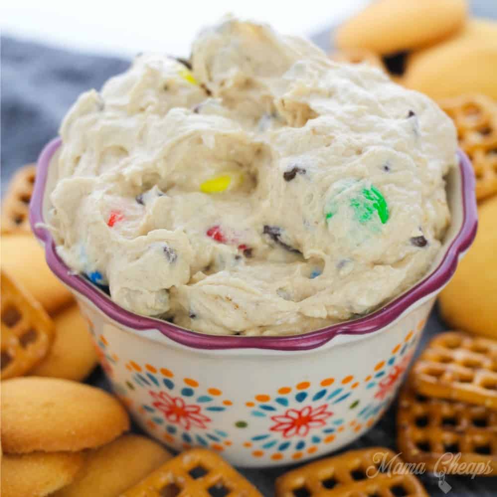 Peanut Butter Monster Cookie Dough SQUARE