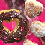 Nutella Heart Donuts FEATURE PIC