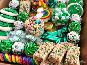 St Patricks Rainbow Dessert Charcuterie Board 1