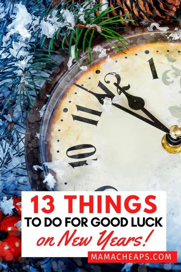 Things to do for Good Luck on New Years