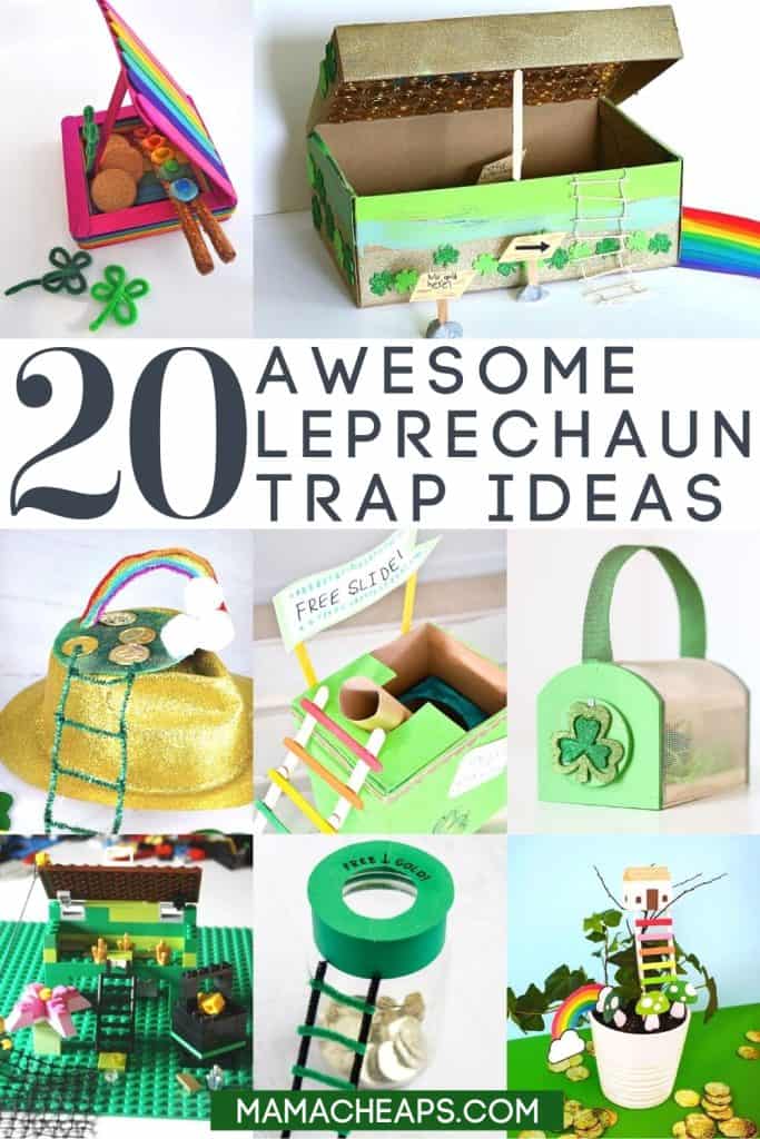 Leprechaun Trap Ideas Round Up PIN