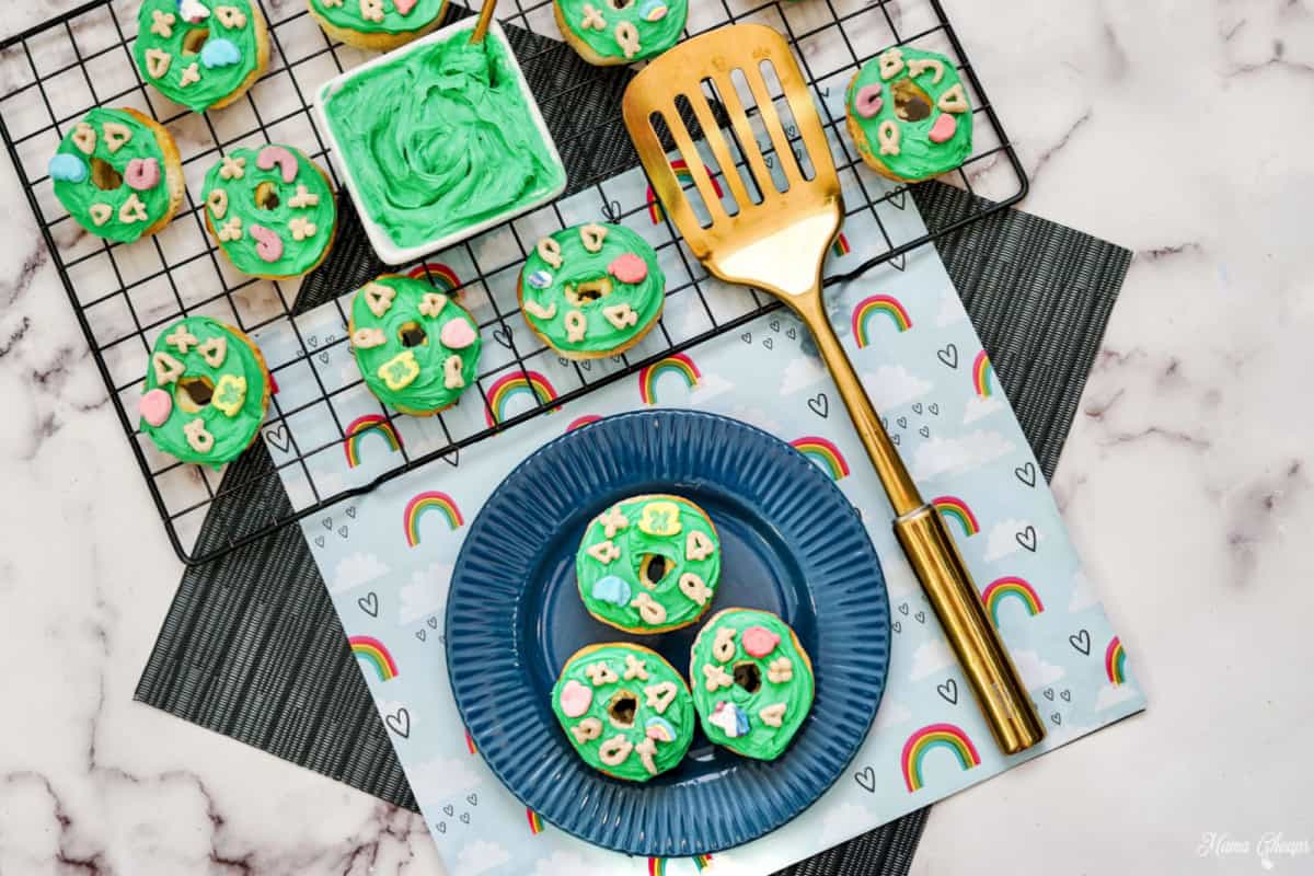 Lucky Charms Air Fryer Donuts HERO