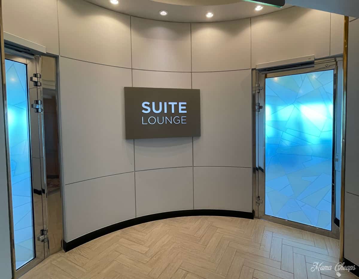 Suite Lounge Entrance Adventure of the Seas